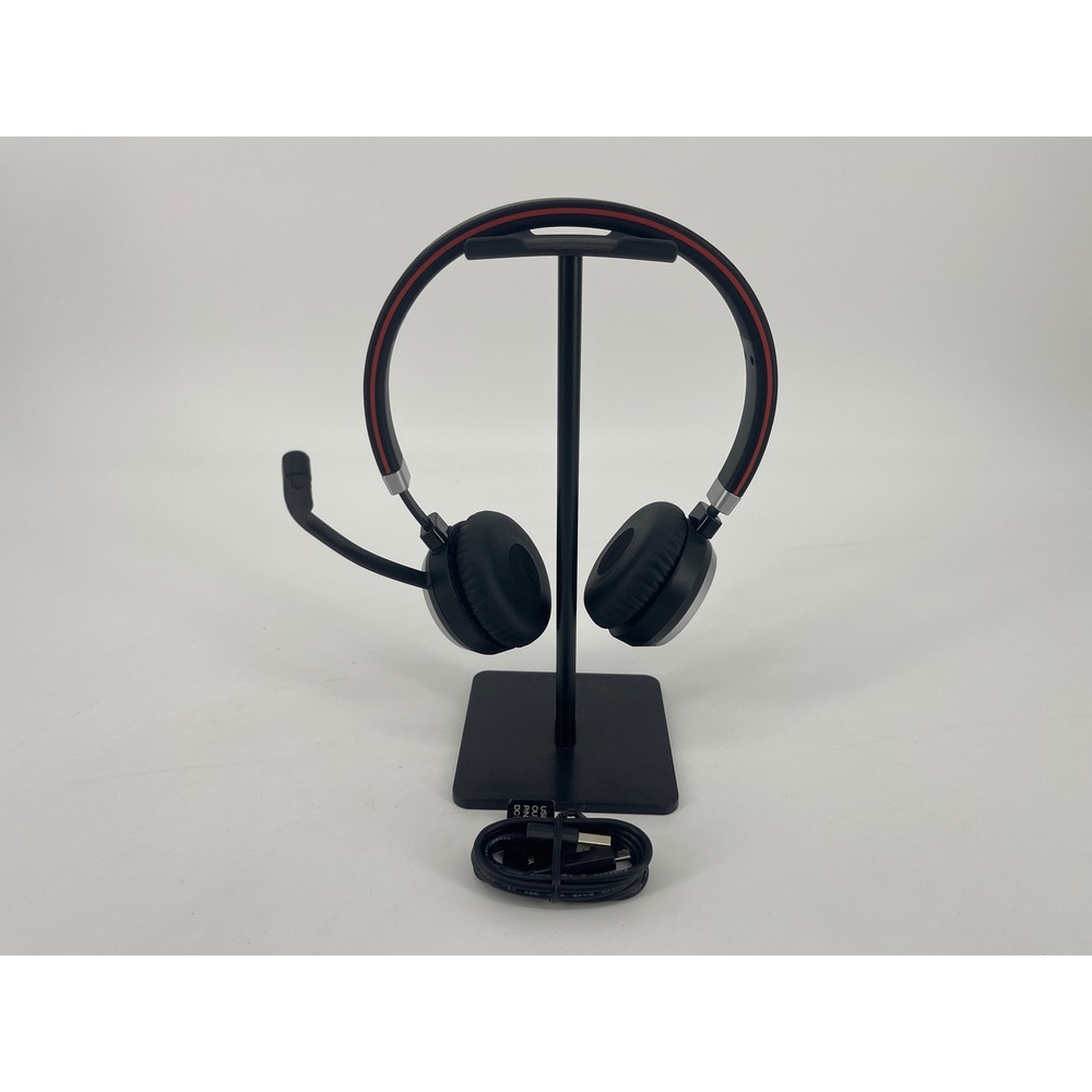 Jabra Evolve 65 Headset Black Bluetooth Wireless HSC018Wa Excellent